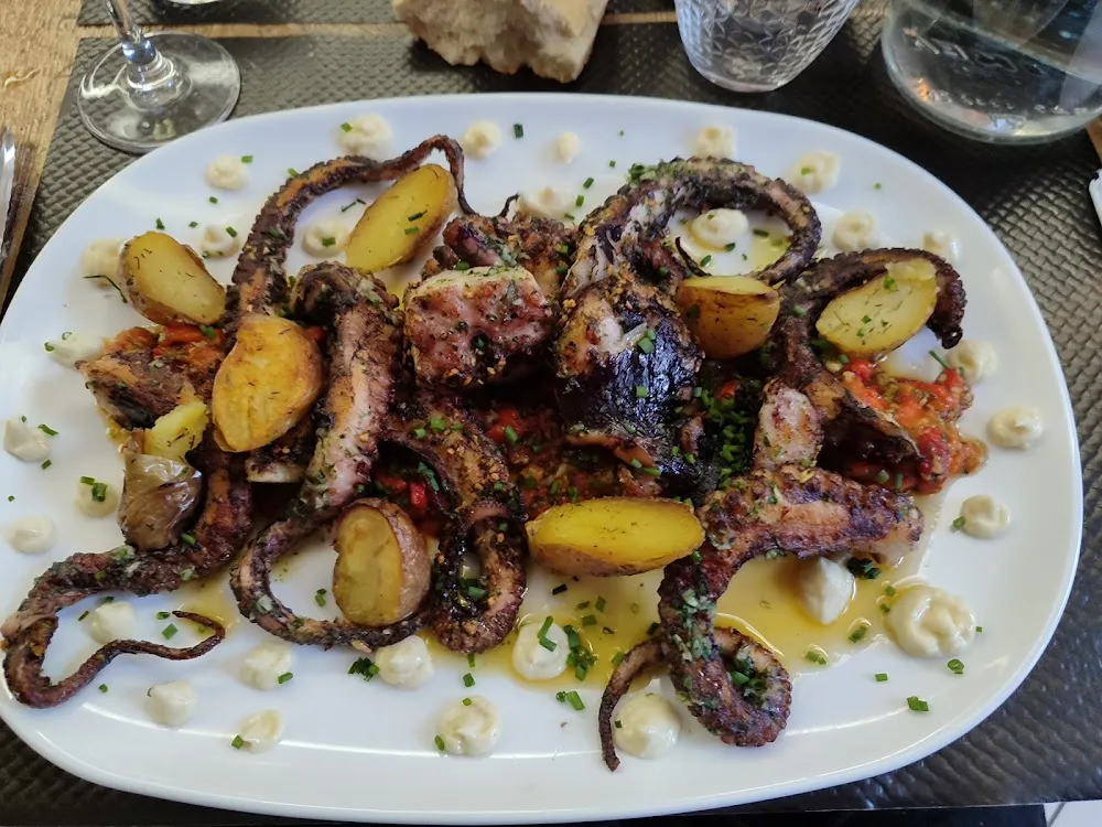 Poulpe Grillé